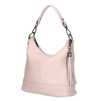 Jean leather shoulder bag