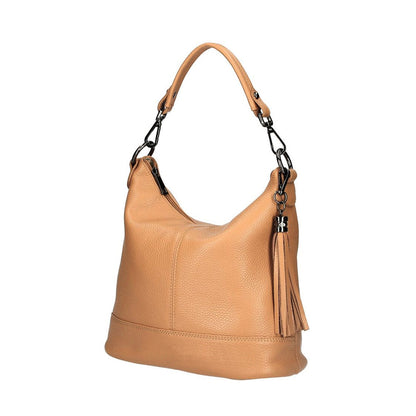 Jean leather shoulder bag