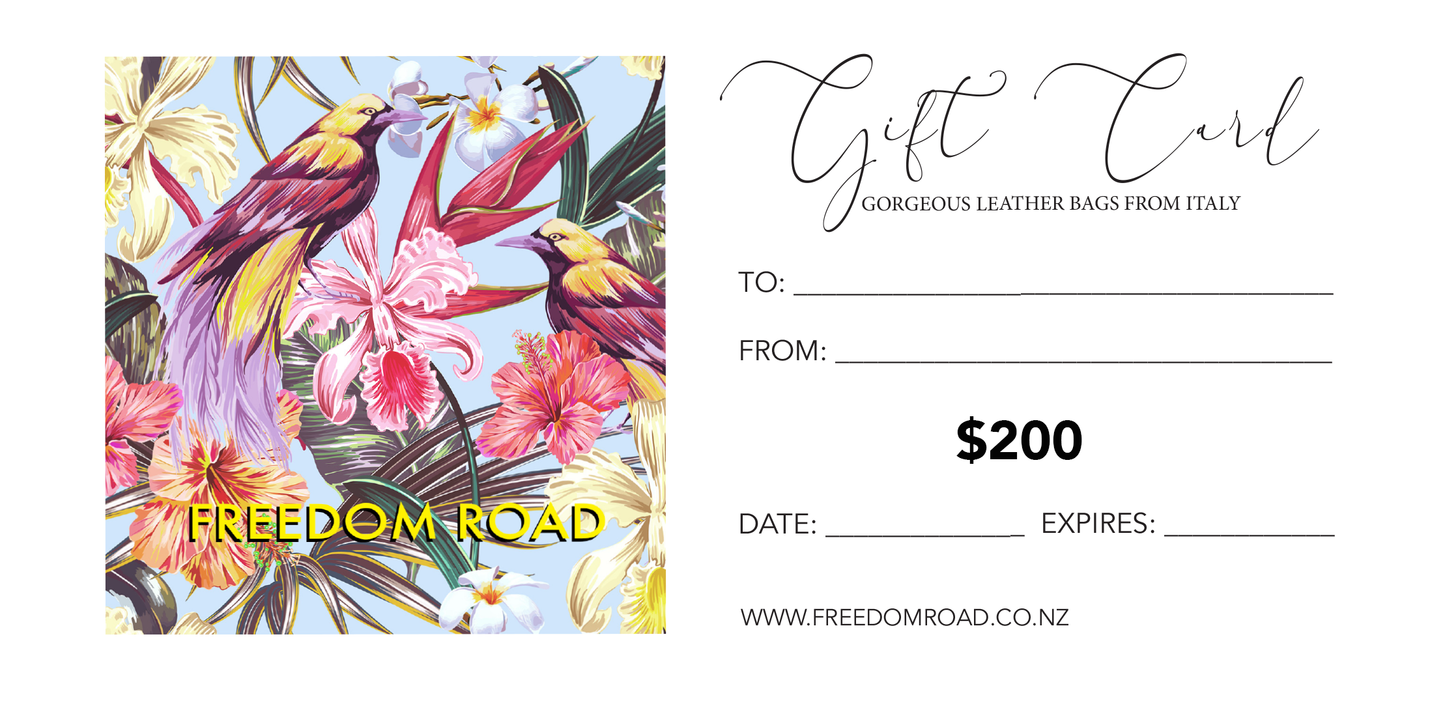 Freedom Road Gift Card