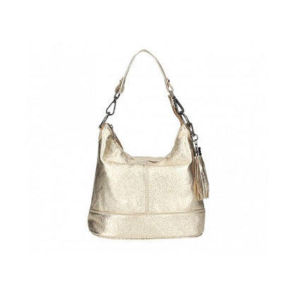 Jean leather shoulder bag