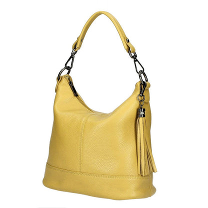 Jean leather shoulder bag