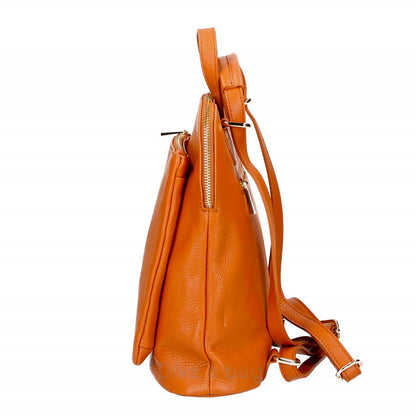 Florence leather backpack/crossbody bag