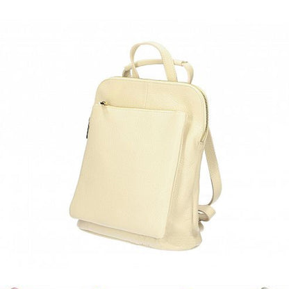 Florence leather backpack/crossbody bag