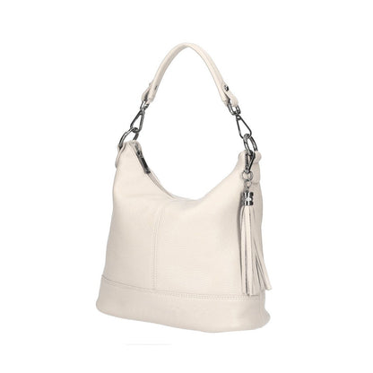 Jean leather shoulder bag