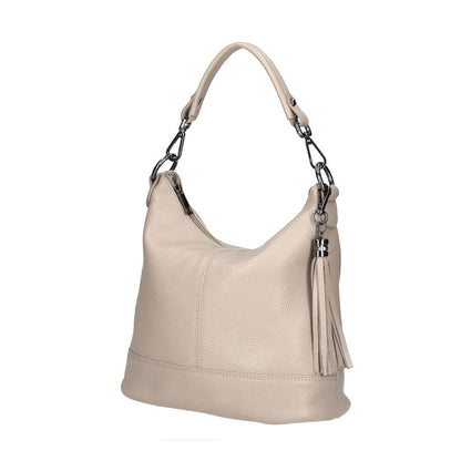 Jean leather shoulder bag