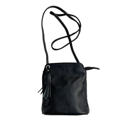 Mila leather handbag from Italy