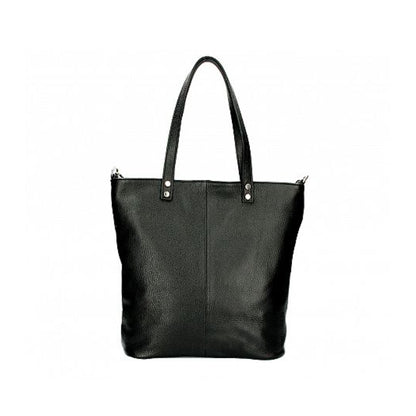 Italian leather tote bag