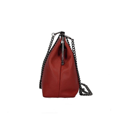 Jemima leather clutch purse