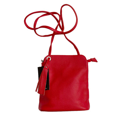 Mila leather handbag from Italy